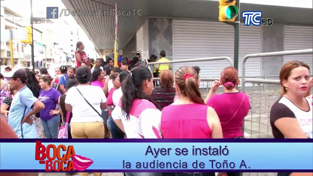 Rahab con lagrimas habla sobre la audiencia del caso de Toño A.