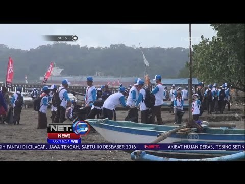 Ratusan Orang Punguti Sampah di Pantai untuk Menarik Wisatawan Berkunjung - NET5