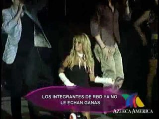 Los integrantes de RBD ya no le echan ganas