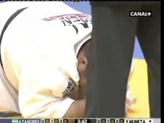 Judo 2007 Yasuyuki MUNETA (JPN) - Abdull TANGRIEV (UZB)