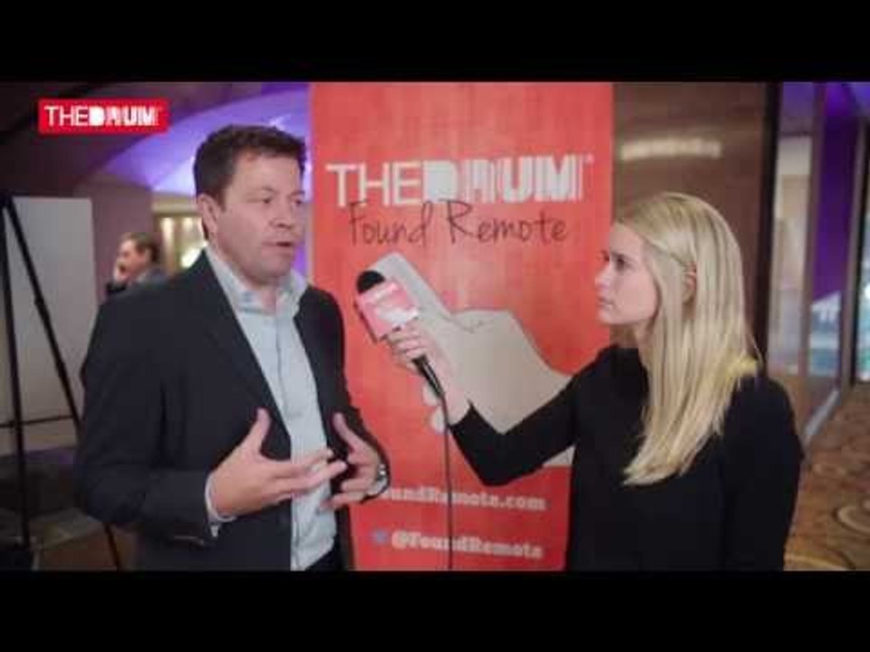 Jeff Gunderman with The Drum Found Remote at DPAA Video Everywhere 2015