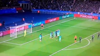 Angel Di Maria PSG 1-0 Barcelona