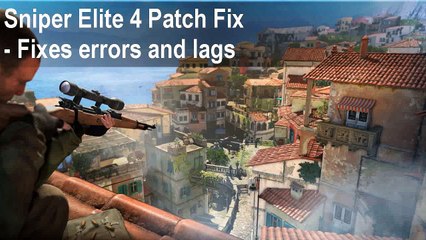 Sniper Elite 4 won’t Start on windows 10