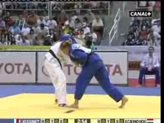 Judo 2007 JOSSINET (FRA) - CZERNOVICKI (HUN)
