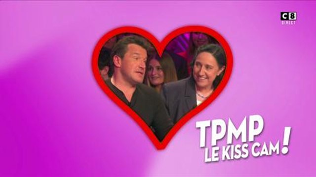TPMP, C8 : les chroniqueurs s'embrassent grâce à la Kiss Cam pour la Saint-Valentin ! [Vidéo]