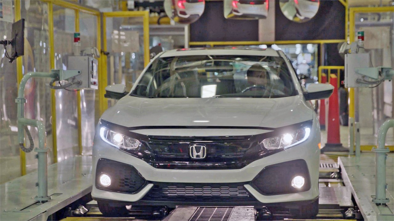 2017 Honda Civic Hatchback Production