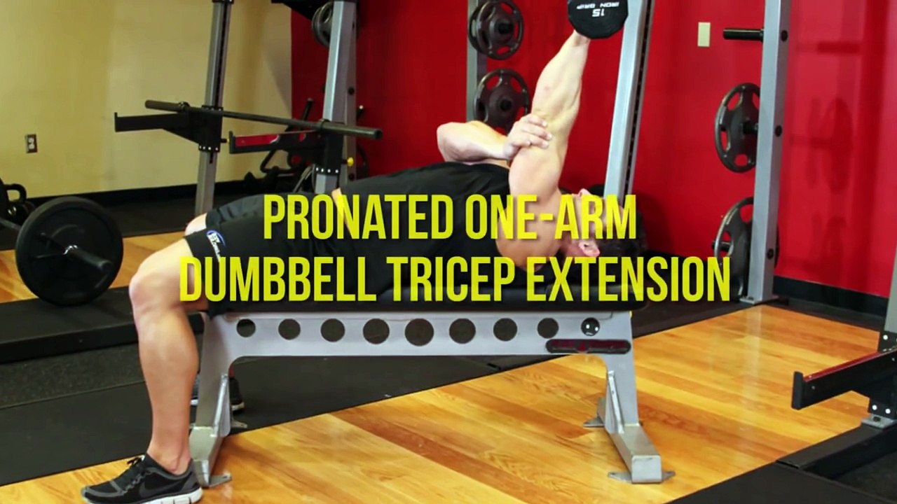 Arnold Schwarzenegger'in Triceps Antrenmanı