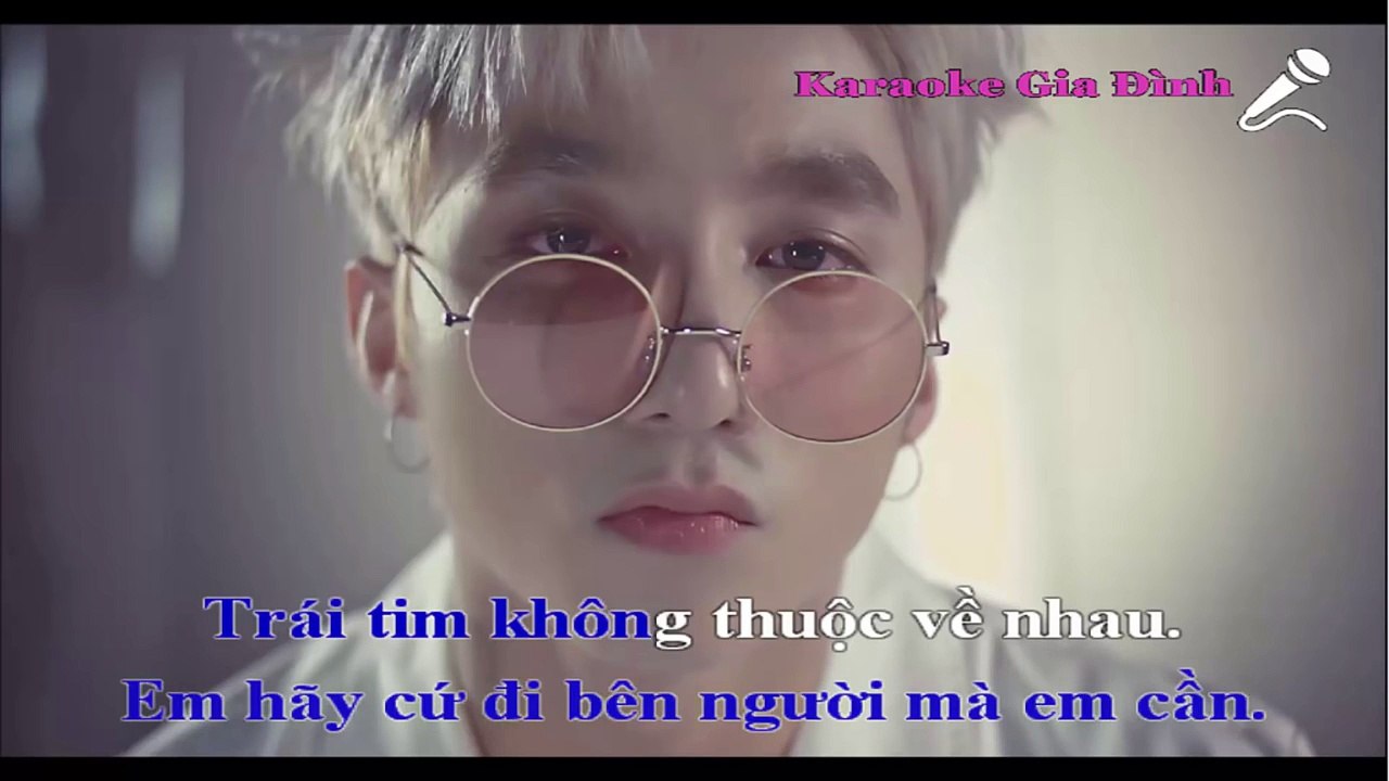 Chúng Ta Không Thuộc Về Nhau Karaoke - Tone Thấp (Sơn Tùng - MTP)