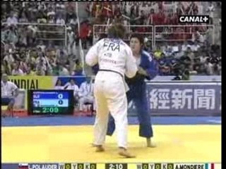Judo 2007 Anne-Sophie MONDIERE (FRA) - Lucija POLAUDER (SLO)
