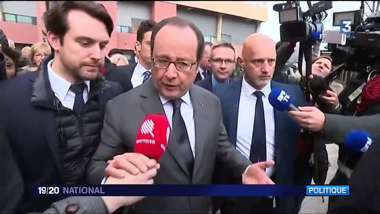 François Hollande tente d'éteindre le feu dans les banlieues