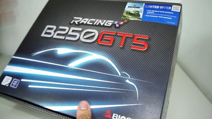 BIOSTAR RACING B250GT5 Motherboard Unboxing and Overview