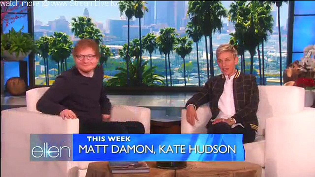 Ed Sheeran Interview Feb 14 2017