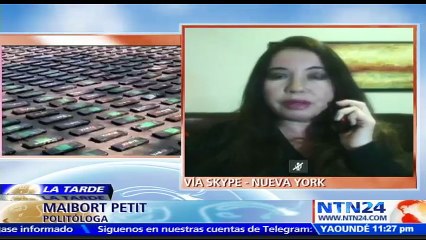 "Investigaciones en EE. UU. a vicepresidente El Aissami podrían terminar en arresto": Maibort Petit, politóloga a NTN24