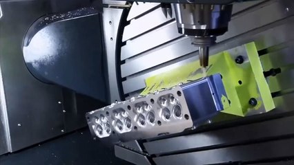 EPIC VIDEO OF A CYLINDER HEAD BEING MADE