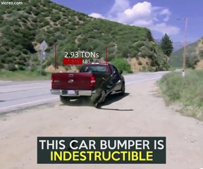 You'll never need to replace your car bumper again