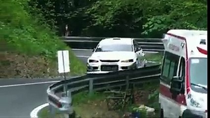 600HP Evo going hard at Swiss Hillclimb