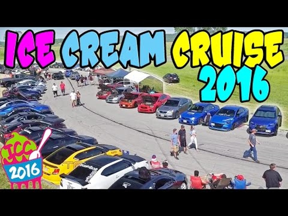 BIGGEST Car Show in the MIDWEST!? ICE CREAM CRUISE 2016!! video