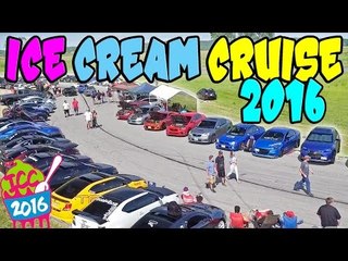 BIGGEST Car Show in the MIDWEST!? - ICE CREAM CRUISE 2016!!
