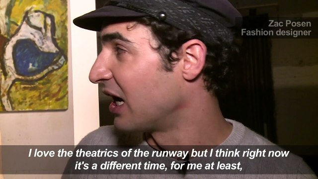 Zac Posen abandons catwalk for images in New York