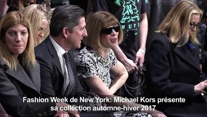 New York: Michael Kors présente sa collection automne-hiver 2017