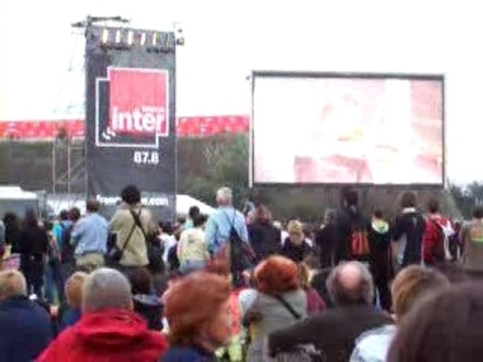 Grand corps Malade à la fête de l'huma