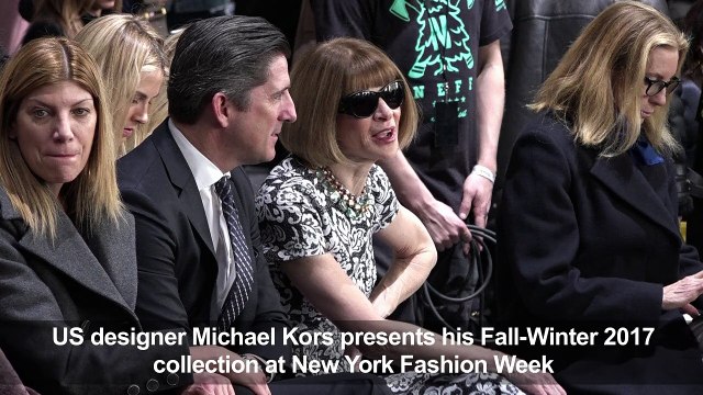 Michael Kors presents Fall-Winter 2017 collection in New York