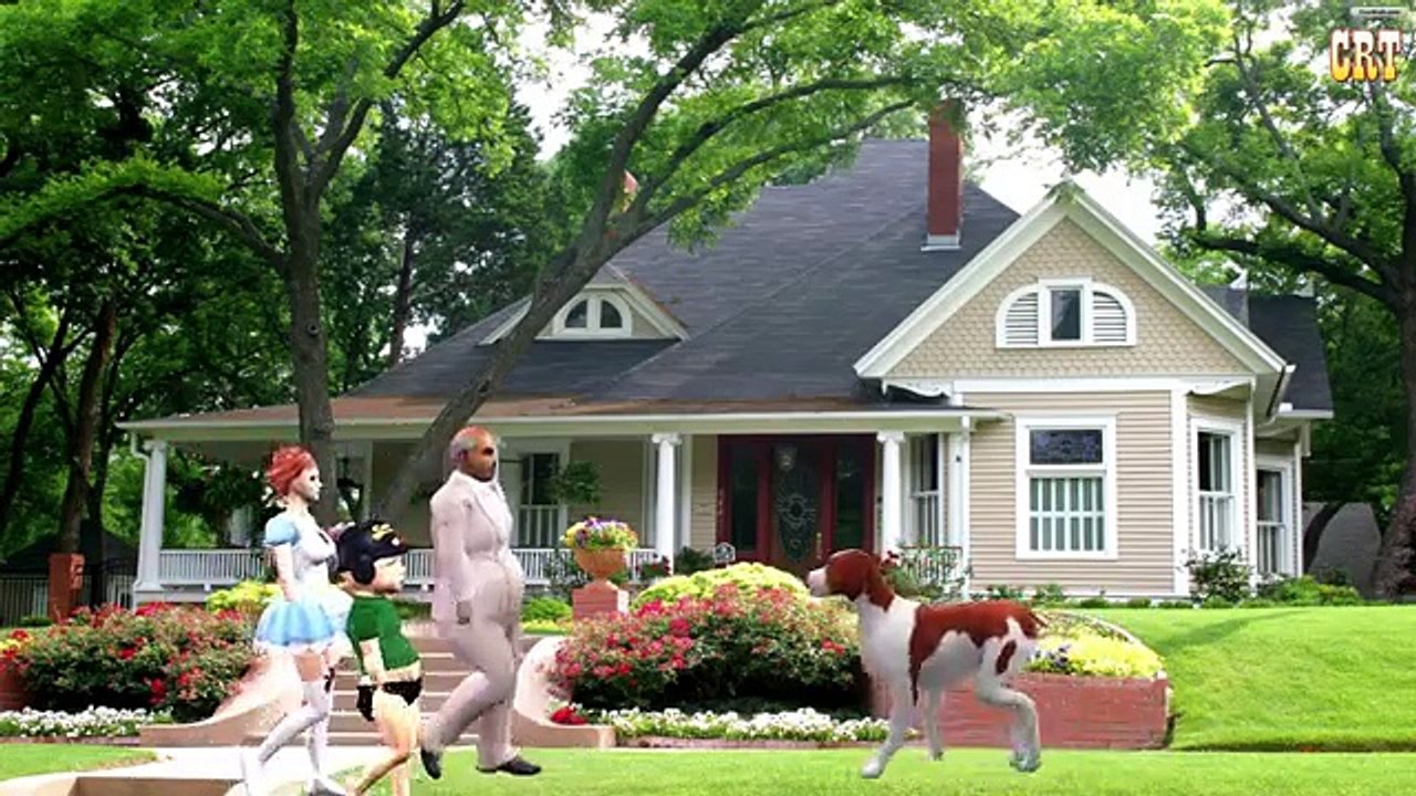 Animals Sparrow, Duck,Pigeon, Hen, Cow, Sounds For Kids | Learn Animals Nursery Rhymes