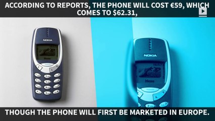 The legendary, unbreakable Nokia 3310 is making a comeback