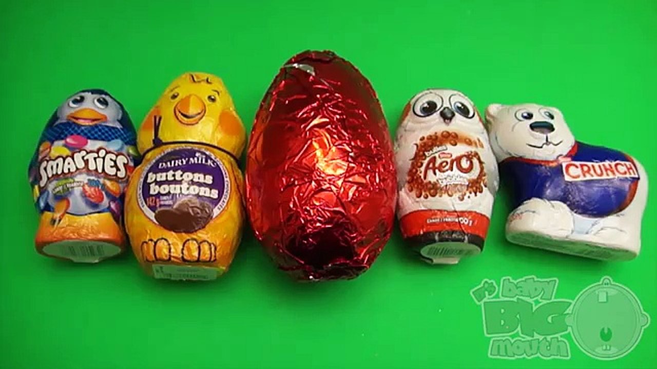 ♥ Surprise Egg Candy Party! Opening Candy Filled Surprise Eggs and a Huge Mystery Surprise Egg ☻