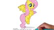 How to Draw My Little Pony Coloring Book Page- Kiddie Toys