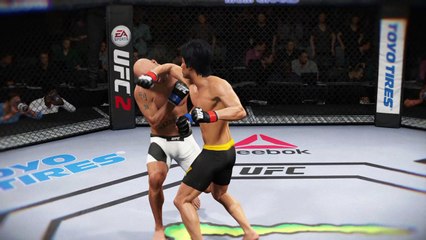 #2 BRUCE LEE NO UFC ???? (GAMEPLAY EA UFC PS4)