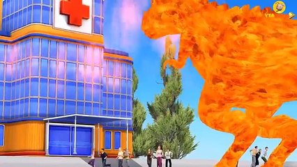 King Kong riding Dinosaur Finger Family | Animal Cartoons for Children | Dinosaur Vs Gorilla Family