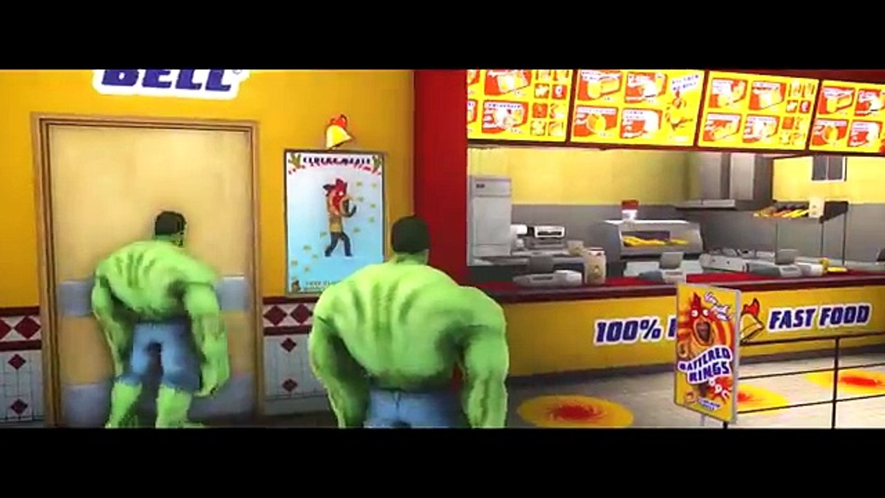 HULK CARS GREEN!! Custom Lightning McQueen Rayo Macuin Cars for 2 HULK!