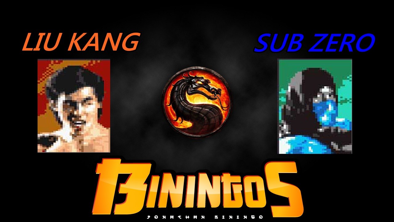 Mortal Kombat Liu kang VS Sub Zero