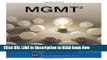 [Popular Books] MGMT  (with MGMT Online, 1 term (6 months) Printed Access Card) (New, Engaging