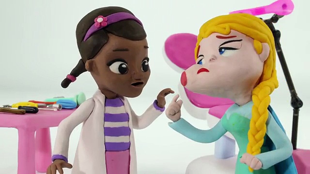 Frozen Elsa in Red Dates w/ Spiderman Frozen Elsa Does Make Up Superhero Prank Movies Clay Animation