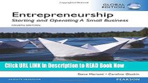 [DOWNLOAD] Entrepreneurship: Starting and Operating a Small Business, Global Edition Full Online