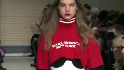 Les créateurs de la Fashion Week engagés face à Trump