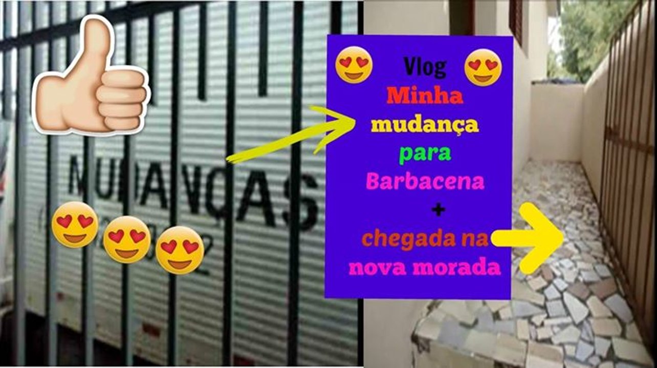 VLOG MINHA MUDANÇA PARA BARBACENA