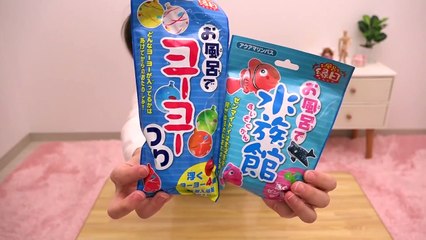 お風呂でヨーヨー釣りと魚を泳がせて遊んでいたらみーねこが・・-OQ6hLKpBYLY
