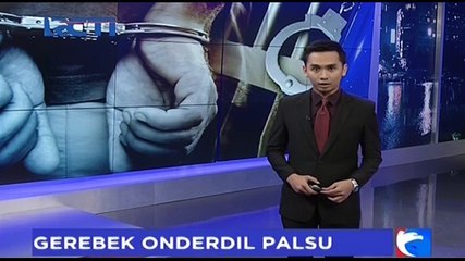 Gudang Onderdil Palsu Digerebek Polisi di Lampung
