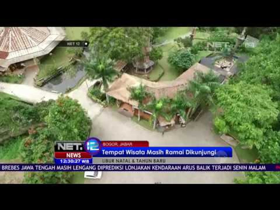 Kawasan Wisata Puncak Bogor Masih Dipadati Pengunjung - NET 12