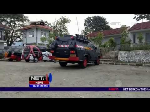 Tim Densus 88 Menggrebek Markas Teroris di Waduk Jatiluhur Purwakarta - NET 16