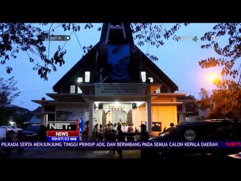 Gereja Pernah Diteror Bom Tak Menyurutkan Jemaah Misa Natal - NET24