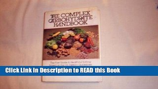 Download eBook The Complex Carbohydrate Handbook Full eBook