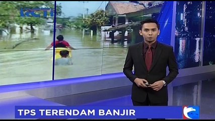 29 TPS di 18 Desa Terendam Banjir, Warga Pati Jateng Tetap Antusias Pilkada