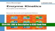Ebook Free Enzyme Kinetics Principles And Methods By Hans - 