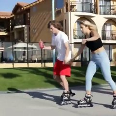 The girl with the weight, that actually scared the sh** out of me! Lol