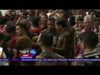 Presiden Jokowi Rayakan Natal Bersama Warga di Gedung Wale Ne Tou Sulawesi Utara - NET24