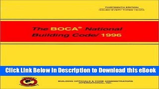EPUB Download 1996 National Building Code Kindle